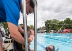 Freibadfest140719mgo098  Castrop-Rauxel. Der Tauchverein TC Tümmler beim "Tag des Bades" im Freibad.   14.07.2019  Foto: Martin Goldhahn : Vereine, Sport, Wassersport, Tauchen